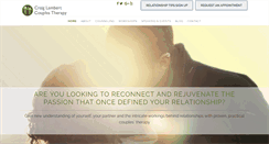 Desktop Screenshot of craiglamberttherapy.com